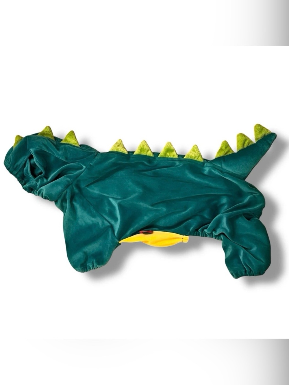 Dog Costume PetsLove Sweater Jumpsuit Velvet Hooded Dragon 17” Length Stretchy